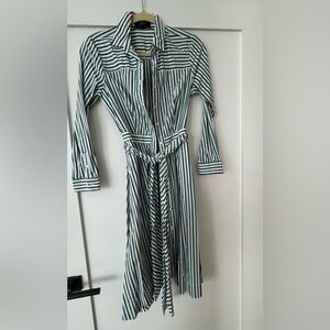 J crew shirt midi dress. Size 0